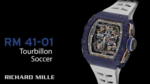 RM 41-01 Tourbillon Flyback Chronograph Soccer — RICHARD MILLE