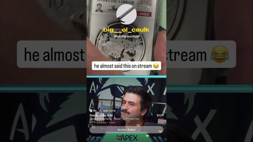 Near disaster on live stream 👀 #shorts