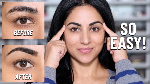 Shape Your Eyebrows At Home in under 10 Minutes! So EASY!!