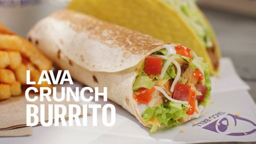 $10 Lava Crunch Burrito Meal