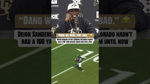 Coach Prime Had Jokes After Micah Welch Became The First 100 Yard Rusher Under Deion At Colorado 🤣