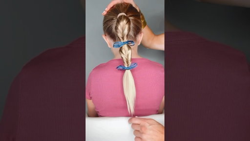 TOPSY TAIL PONYTAIL | Audrey and Victoria #hairstyle PRODUCTS USED IN DESCRIPTION BELOW ⬇️