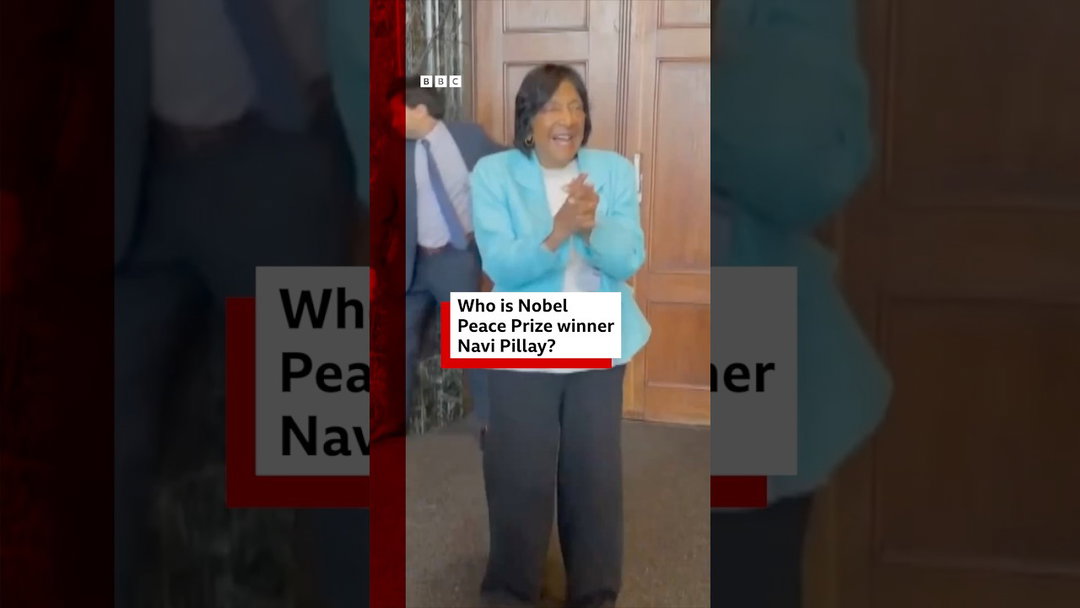 Who is Nobel Peace Prize winner Navi Pillay? #NobelPrize #BBCNews