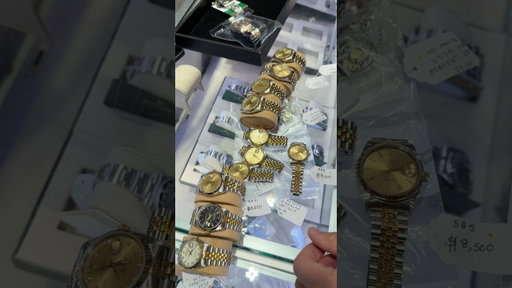 Intense negotiating with Mike on a package of multiple watches ❗️#mosesthejeweler