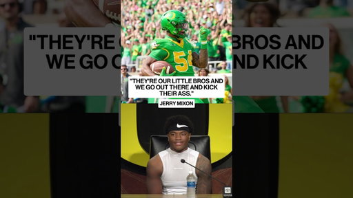 OREGON SAYS OSU ARE LITTLE BROS