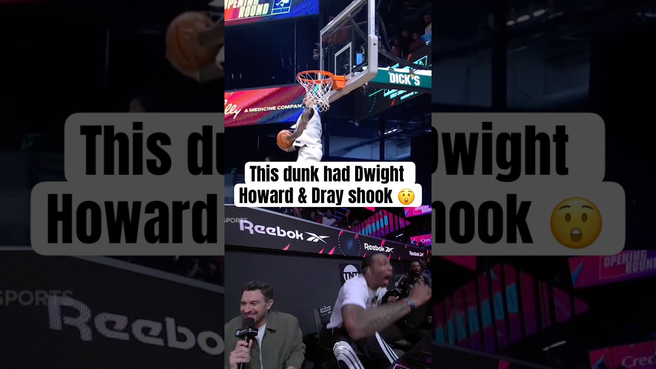 Dwight Howard had to get out of his seat 😅