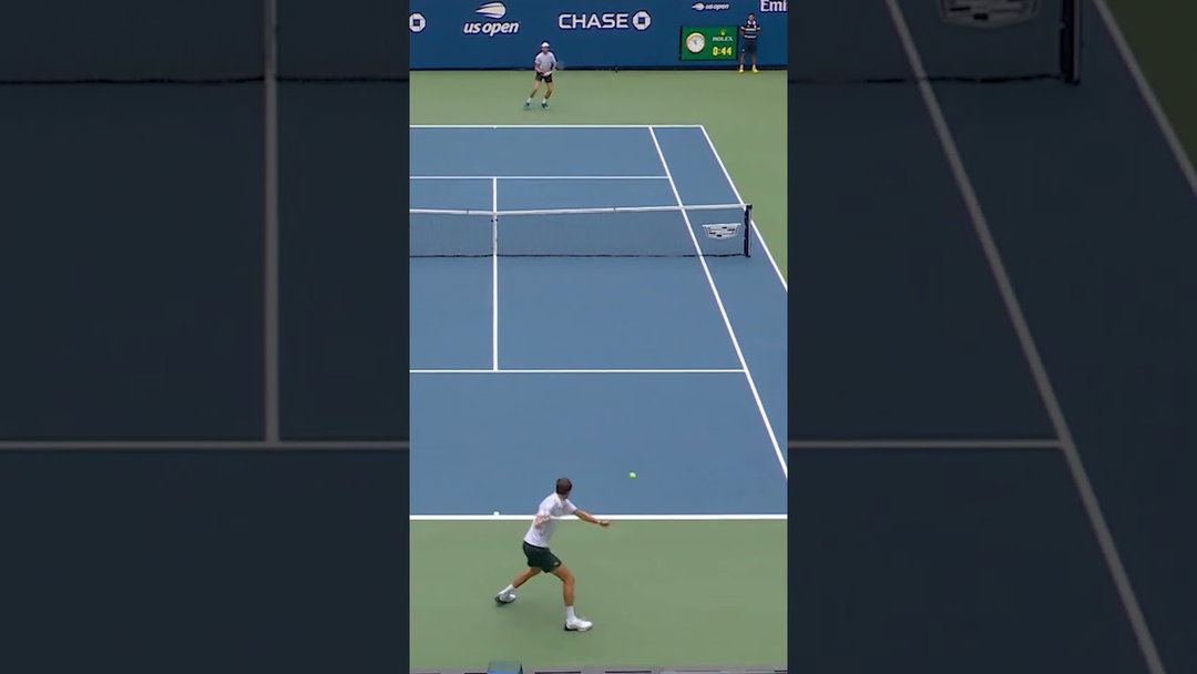The BEST view in tennis! 🤣