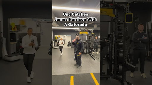 Unc caught James Harrison with a drink #shorts