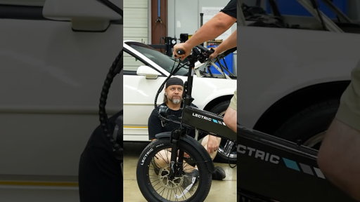 Why Walk The Shop When You Can Ride? ⚡🚲 #lectricebike  #gasmonkeygarage