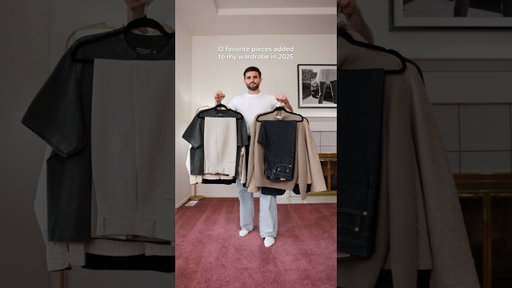12 Items I added to my Wardrobe in 2025
