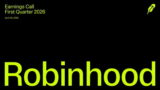 Robinhood Markets, Inc. Q1 2026 Earnings Call