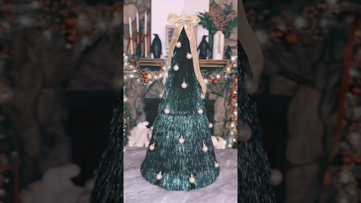 50 MILLION VIEW VIRAL CHRISTMAS DIY TINSEL TREE | LEXI DIY 2025