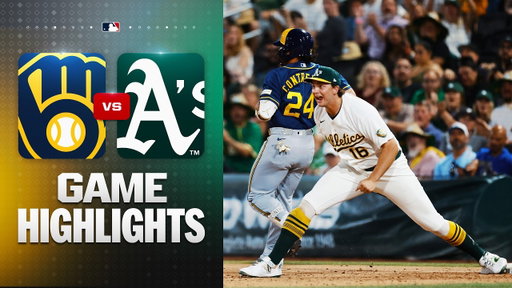 Athletics vs. Brewers Game Highlights (6/10/26) | MLB Highlights
