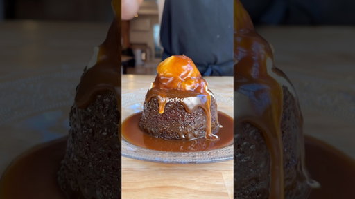 How to Make Sticky Toffee Pudding 🇬🇧🍨 #stp #stickytoffeepudding #recipe #shorts