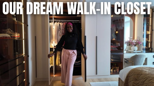 OUR HOME: WALK-IN CLOSET TOUR | We Fit ALL This Into One Bedroom🙊