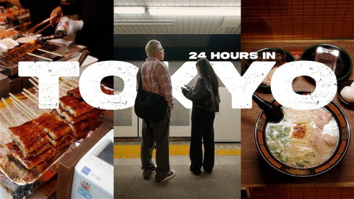 how we spent the first 24 hours in TOKYO