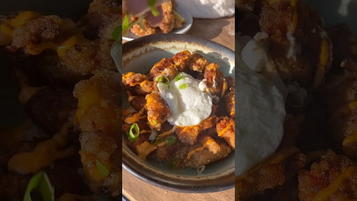Easy karaage or Japanese fried chicken. No mirin or sake. So good!