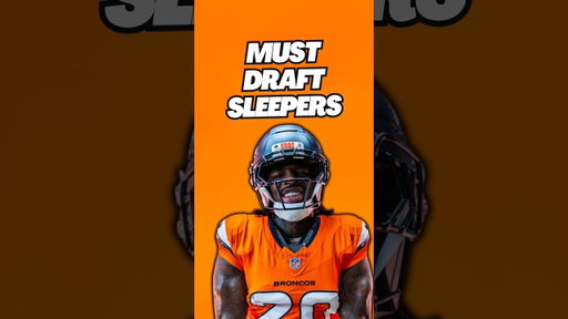 6 MUST Draft Sleeper RBs
