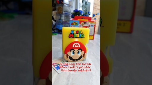 Unboxing the new Instax Mini Link 3 Nintendo Edition