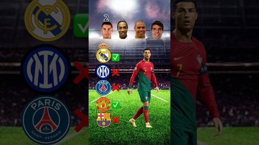 Comparison—Ronaldo vs Other Football Clubs ⚡️🔥🤯 #shorts