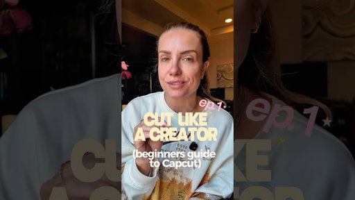 Beginner's Guide to Capcut - Episode 1 #shorts #capcut #capcuttutorial #contentcreator