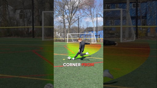 Last angle was WILD 👀🎯 #soccer #football
