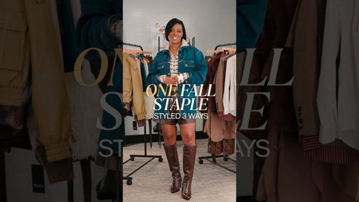 Here are three ways to style the denim top this season.
