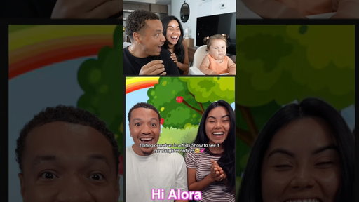 Editing ourselves in a Spanish Kids Show to see if our daughter notices 🥹💕
