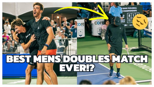 🏆INSANE! This is the CRAZIEST Mens Doubles match of 2025‼️