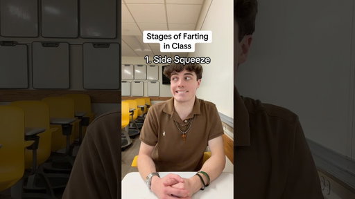 Stages of Farting in Class 💨📚