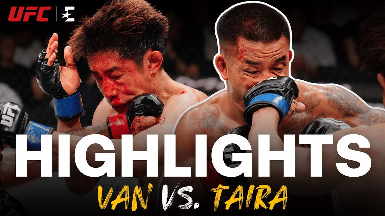 JOSHUA VAN 🆚 TATSURO TAIRA | FULL FIGHT HIGHLIGHTS | UFC 328