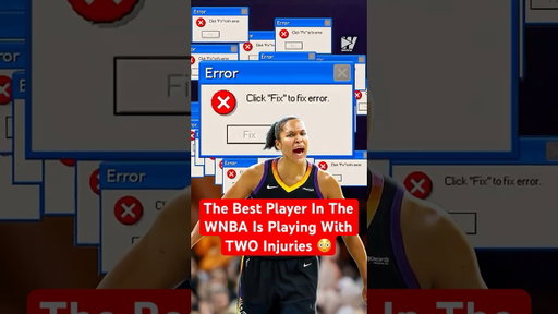 One Of The Best Players In The WNBA Is Playing With TWO Injuries 😳