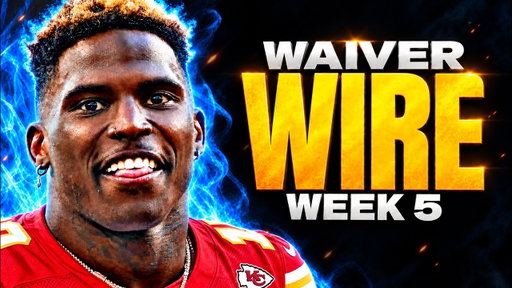 Week 5 Waiver Wire - Fix Your Lineup Right Now!