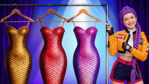 K-Pop Star to Mermaid Transformation 🧜‍♀️✨ Ultimate Mermaid Glow-Up Makeover Challenge!