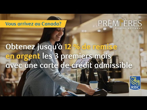 Vous arrivez au Canada? Économisez avec une nouvelle carte Remise en argent Mastercard RBC.