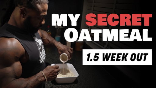 My Oatmeal Recipe for Gains & Energy 🔥 | 1.5 Week Out from Mr. Olympia 2025 🏆