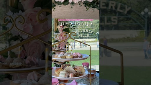 New afternoon tea around town is now in Los Angeles!  #losangeles #afternoontea #hightea #valentine