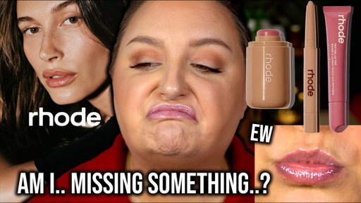 WHAT AM I MISSING..?? TESTING *MEGA VIRAL* RHODE BEAUTY FOR THE FIRST TIME...