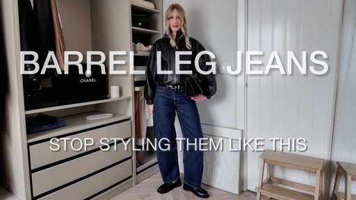BARREL LEG OUTFITS | The Wardrobe Fix Ep.1