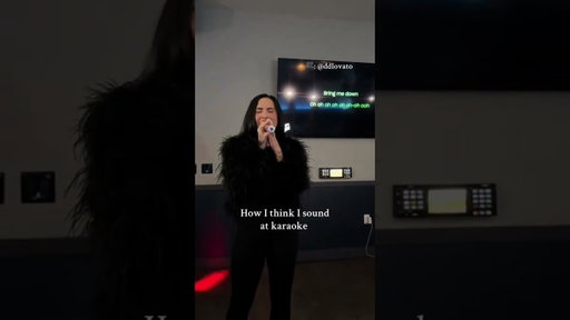 How I think I sound at karaoke #karaoke #shorts