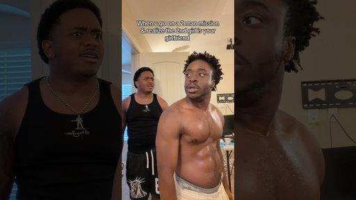 When u go on a 2 man mission & realize the 2nd girl is your girlfriend