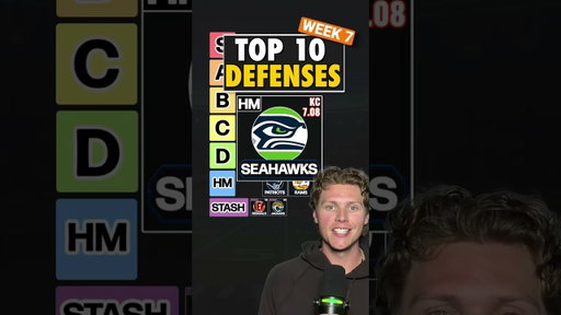 Top 10 Fantasy Defenses - Week 7 🎯