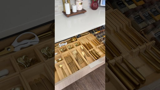 Asmr amazon kitchen drawer organization🍴 #asmr #amazon #home #aestheic #short #shorts #viral
