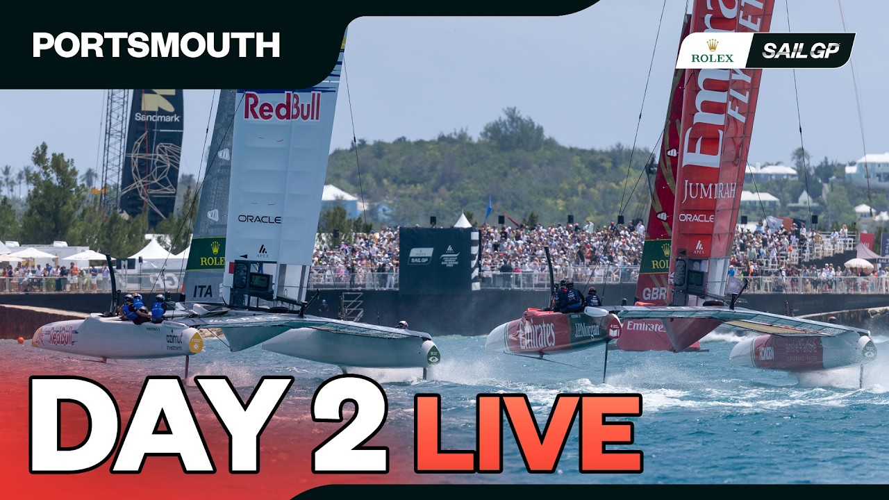 2026 Emirates Great Britain Sail Grand Prix | Portsmouth | Day 2