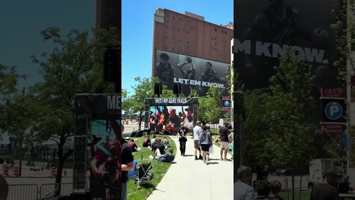 The Cavs Game 7 Watch Party Downtown was ELITE #cleveland #cavs #cavaliers #clevelandcavaliers