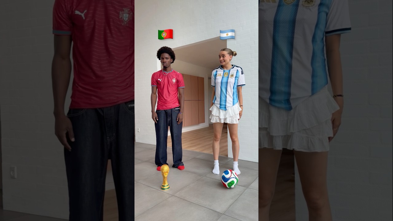 When your girlfriend can’t decide which team she is rooting for🤣 #worldcup2026 #worldcup