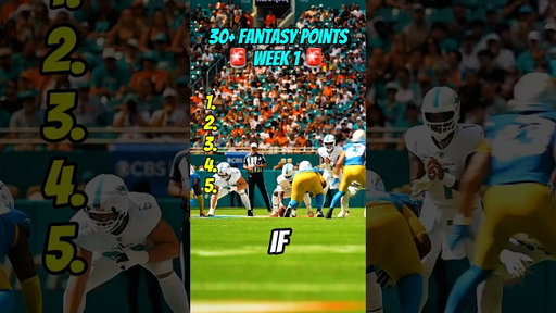 5 Players Going NUCLEAR in Week 1 Fantasy Football ☢️