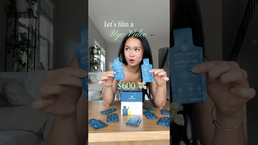 Let’s film a $600 UGC video for a supplement brand (health & wellness niche) #ugcexample