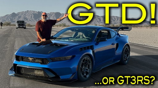 The Wild, 800HP GTD is the best Mustang I've Ever Driven - TheSmokingTIre