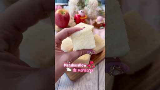 Marshmallow de manzana 🍎  #recetaspostres #receta #postressinazucar